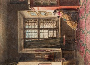 インテリア（ハードウィック・ホール） 作： William Henry Hunt