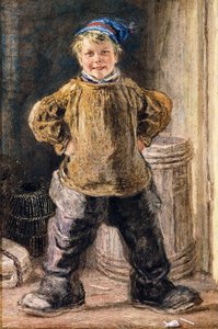 祖父のブーツ、 作： William Henry Hunt