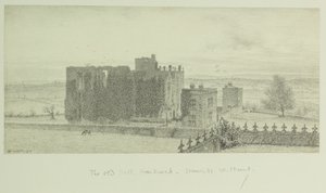 ハードウィック・オールド・ホール 作： William Henry Hunt
