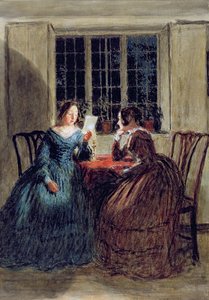 キャンドルライトのシーン 作： William Henry Hunt