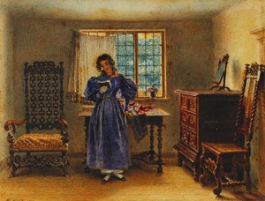 1831年の日曜日の朝 作： William Henry Hunt