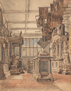 エセックス チャントリー、ワトフォード教会 作： William Henry Hunt