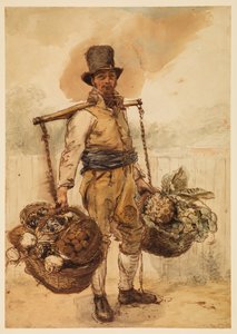 庭師、1825年 作： William Henry Hunt