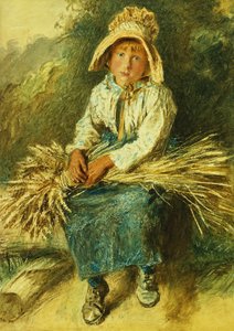 若いグリーナー、 作： William Henry Hunt