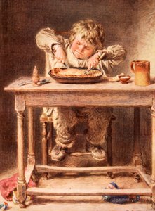 攻撃、1834 作： William Henry Hunt