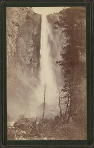 ブライダルベール、ヨセミテ 作： William Henry Jackson