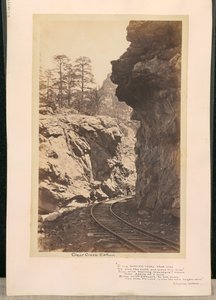 クリア・クリーク・キャニオンコロラド州 作： William Henry Jackson