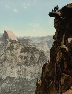 カリフォルニア州ヨセミテ渓谷、グレーシャーポイントとサウスドーム、1898年発行（写真） 作： ウィリアム・ヘンリー・ジャクソン