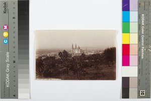 ラゴス、大聖堂を示す全体図、1883年から1884年（アルブメンプリント） 作： William Henry Jackson