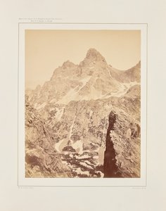 ヘイデン山またはグレート・ティトン 作： William Henry Jackson