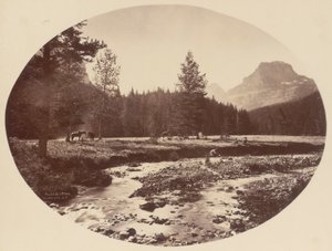 パレス ビュート パーク、ギャラティン山脈、モンタナ準州 作： William Henry Jackson
