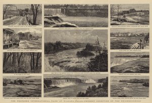 ナイアガラの滝に提案された国際公園、近所の現状 作： William Henry James Boot
