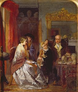 フレノロジスト、1852年頃 作： William Henry Knight