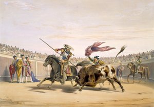 突撃を追う雄牛、1865 作： William Henry Lake Price