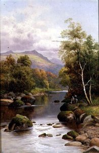 グラスリンの夕べ（北ウェールズ 作： William Henry Mander