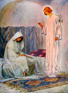 受胎告知 作： William Henry Margetson