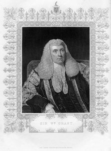 サーウィリアムグラント1752〜1832年、スコットランドの弁護士兼政治家、19世紀。 作： William Henry Mote