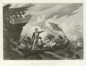 エリー湖のための戦い 作： William Henry Powell