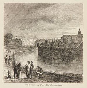 1800年頃の堀 作： William Henry Prior