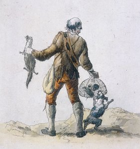 ネズミ捕り、地方の文字、1804年 作： William Henry Pyne