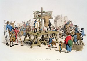 ギルティ、「イギリスのコスチューム」から、ウィリアムミラー、1805年発行 作： William Henry Pyne