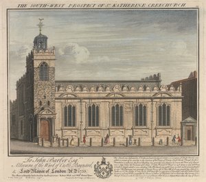 Igreja de Southwest Prospect of St. Katherine Cree 作： William Henry Toms