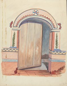 壁画、1935年1942年。 作： William Herbert