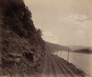カセドラル・ロックス、サスケハナ州メショッペン近郊、c.1895年（写真）