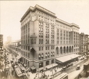 1912年12日のマーケットストリート（写真プリント）