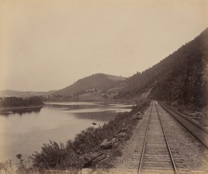 アレンズ近くのレッドロックス。1895年（写真） 作： ウィリアム・ハーマン・ラウ