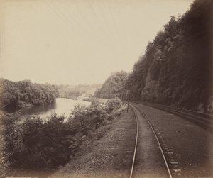 ロックデール・カーブ、リーハイ沿い。1895年（写真）