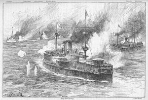 ヤルの戦い、1895年、1902年 作： William Heysham Overend