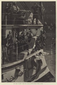 エジプトの危機、女王陛下の戦艦の弓