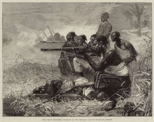 エジプト先住民軍、スーダンでの大規模な軍事災害 作： William Heysham Overend
