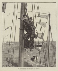 敵の見張りについての海軍作戦