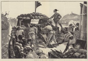 ナイル川での戦い、敵のダッシュ