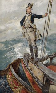 巡洋艦船長 作： William Heysham after Overend
