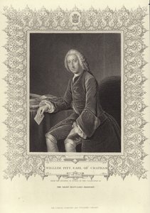 ウィリアム・ピット・ザ・エルダーの肖像 作： William Hoare