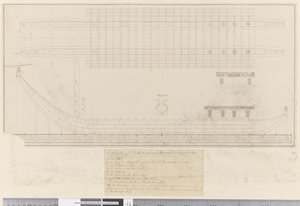 14bページ 南海のアムステルダムで見たダブルカヌーの説明 作： William Hodges