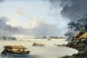 カルカッタの眺め 1790年頃 油彩・カンヴァス