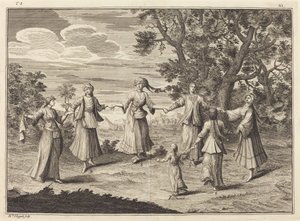 ネイティブダンス 作： William Hogarth