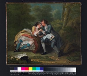 後、1730～31年頃（キャンバスに油彩） 作： William Hogarth