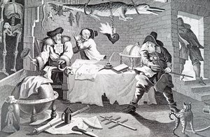 オカルトな光景 作： William Hogarth