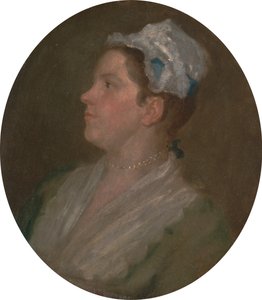 アン・ホガース、1740年頃。 作： William Hogarth