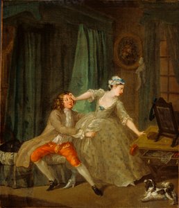 以前、c.1730-31 作： William Hogarth