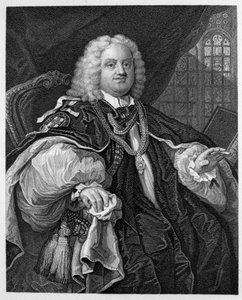 ホアドリー司教 作： William Hogarth