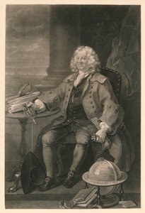 1740年以前のキャピタントーマス。 作： William Hogarth