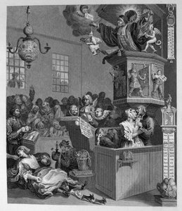 信憑性、迷信、狂信 作： William Hogarth
