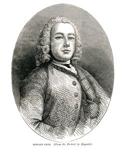 エドワード洞窟、1700年代頃 作： William Hogarth