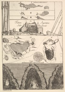 Fodina argentea Sahlensis-サラの銀鉱山-私はAubry de La Mottrayes Tra ...、1723-24から。 作： William Hogarth